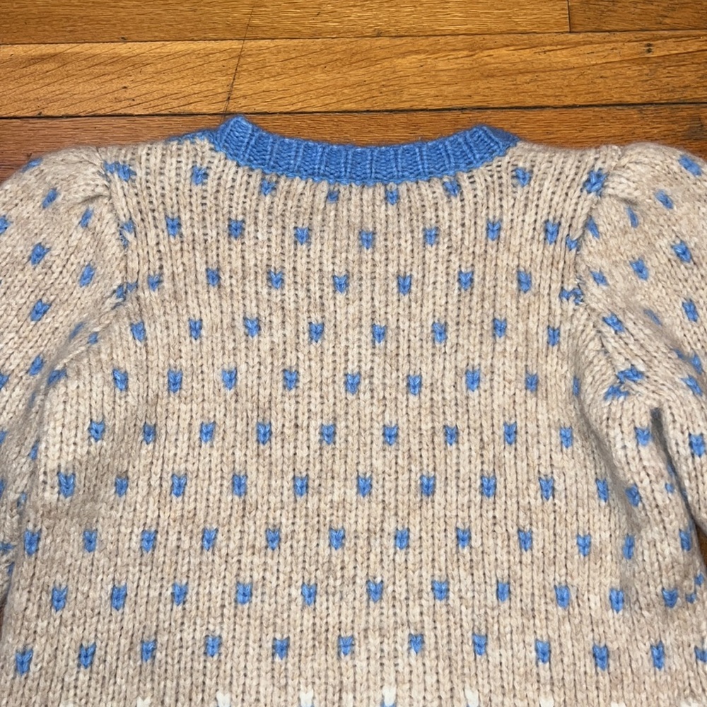LoveShackFancy Rosie Alpaca Sweater, size Small - Picture 12 of 14